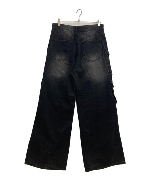 dear.van（-）dear.van (-) ダブルポケットデニムパンツ ブラック サイズ:Mの古着・服飾アイテム
