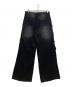 dear.van (-) ダブルポケットデニムパンツ ブラック サイズ:M：4000円