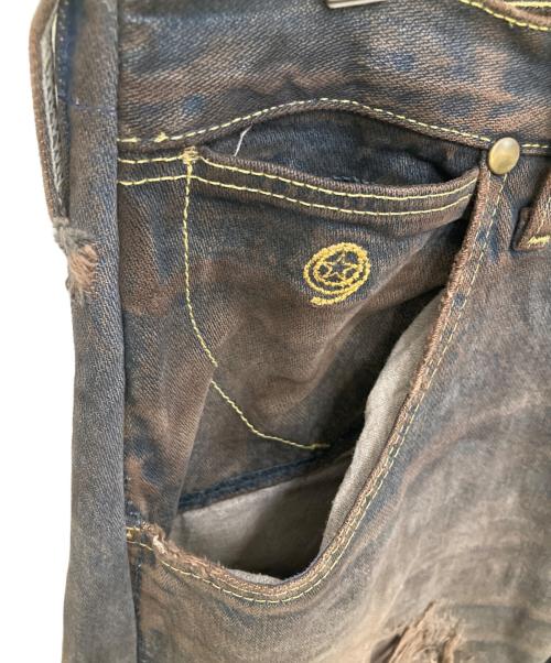Wrangler（ラングラー）Wrangler (ラングラー) リメイクデニムパンツ インディゴ サイズ:W36ⅹL36の古着・服飾アイテム