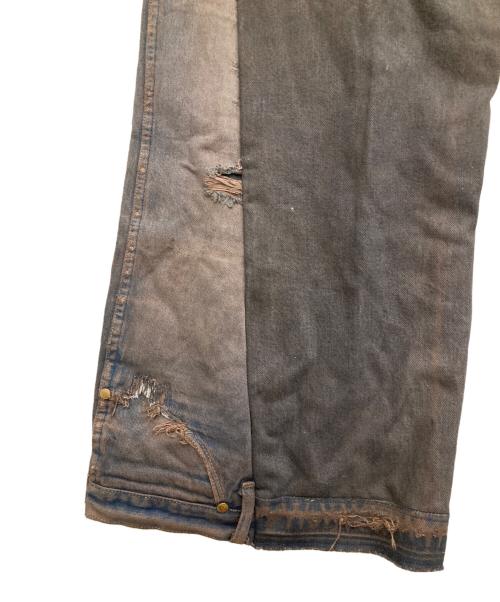 Wrangler（ラングラー）Wrangler (ラングラー) リメイクデニムパンツ インディゴ サイズ:W36ⅹL36の古着・服飾アイテム