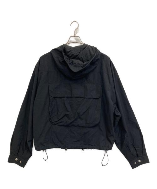 michiamo（ミキアモ）michiamo (ミキアモ) 2wayナイロンテックパーカー ブラック サイズ:FREEの古着・服飾アイテム