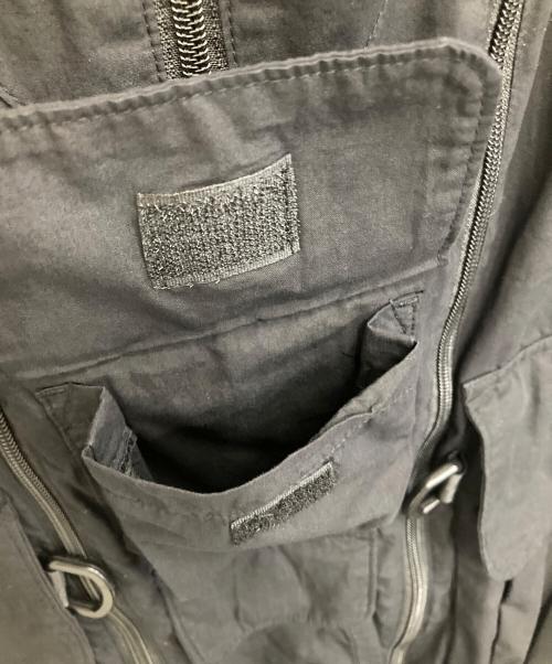 michiamo（ミキアモ）michiamo (ミキアモ) 2wayナイロンテックパーカー ブラック サイズ:FREEの古着・服飾アイテム