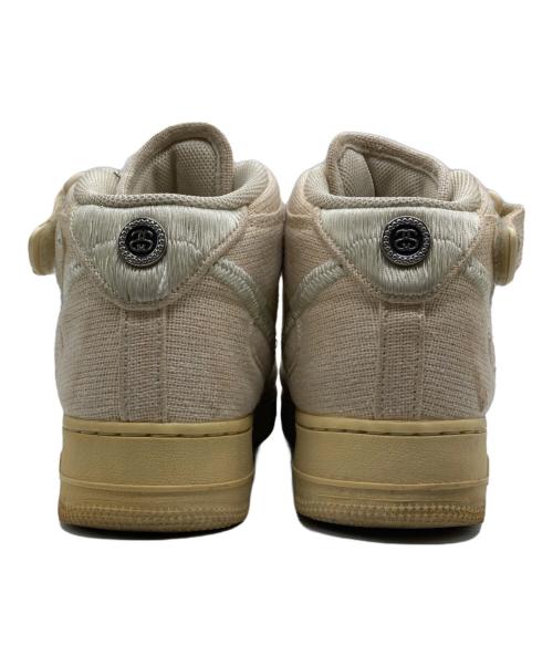 NIKE（ナイキ）NIKE (ナイキ) stussy (ステューシー) Air Force 1 Mid Fossil Stone ベージュ サイズ:27.5の古着・服飾アイテム