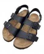 BIRKENSTOCKビルケンシュトック）の古着「Milanoサンダル」｜ブラウン×ブラック