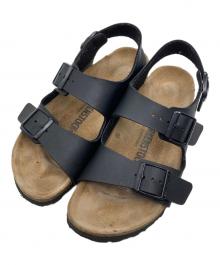 BIRKENSTOCK（ビルケンシュトック）の古着「Milanoサンダル」｜ブラウン×ブラック