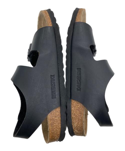 BIRKENSTOCK（ビルケンシュトック）BIRKENSTOCK (ビルケンシュトック) Milanoサンダル ブラウン×ブラック サイズ:23の古着・服飾アイテム