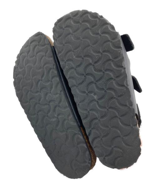 BIRKENSTOCK（ビルケンシュトック）BIRKENSTOCK (ビルケンシュトック) Milanoサンダル ブラウン×ブラック サイズ:23の古着・服飾アイテム