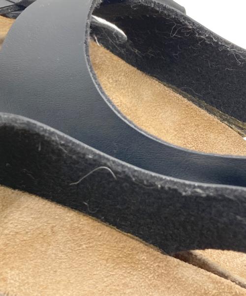 BIRKENSTOCK（ビルケンシュトック）BIRKENSTOCK (ビルケンシュトック) Milanoサンダル ブラウン×ブラック サイズ:23の古着・服飾アイテム