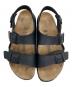 BIRKENSTOCK (ビルケンシュトック) Milanoサンダル ブラウン×ブラック サイズ:23：6000円