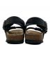 中古・古着 BIRKENSTOCK (ビルケンシュトック) Milanoサンダル ブラウン×ブラック サイズ:23：6000円