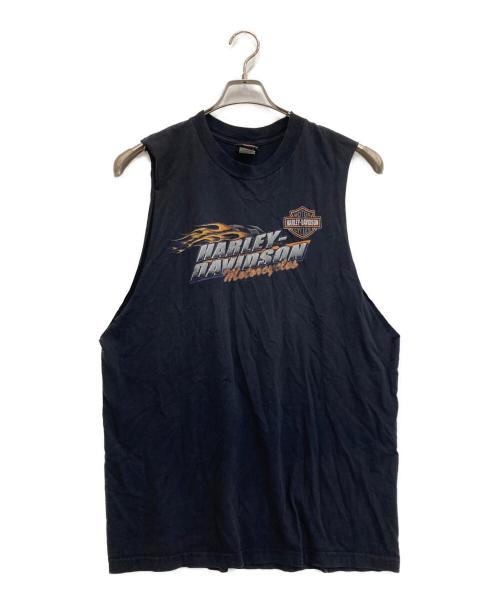 HARLEY-DAVIDSON（ハーレーダビッドソン）HARLEY-DAVIDSON (ハーレーダビッドソン) タンクトップ ブラック サイズ:XLの古着・服飾アイテム