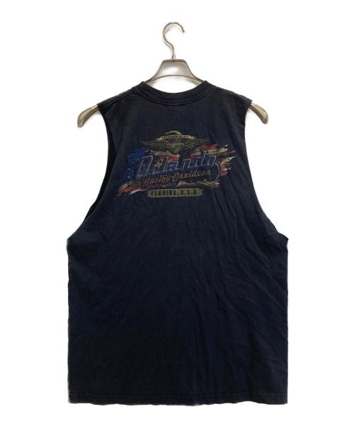 HARLEY-DAVIDSON（ハーレーダビッドソン）HARLEY-DAVIDSON (ハーレーダビッドソン) タンクトップ ブラック サイズ:XLの古着・服飾アイテム