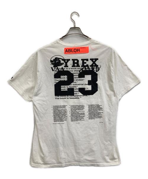 Champion（チャンピオン）Champion (チャンピオン) VIRGIL ABLOH (ヴァージル・アブロー) MCA PYREX TEAM TEE ホワイト サイズ:XLの古着・服飾アイテム