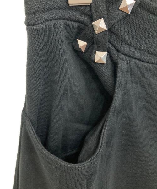 dollslutz（ドルズラッツ）dollslutz (ドルズラッツ) DZスプレーロゴスウェットパンツ ブラック サイズ:M 未使用品の古着・服飾アイテム