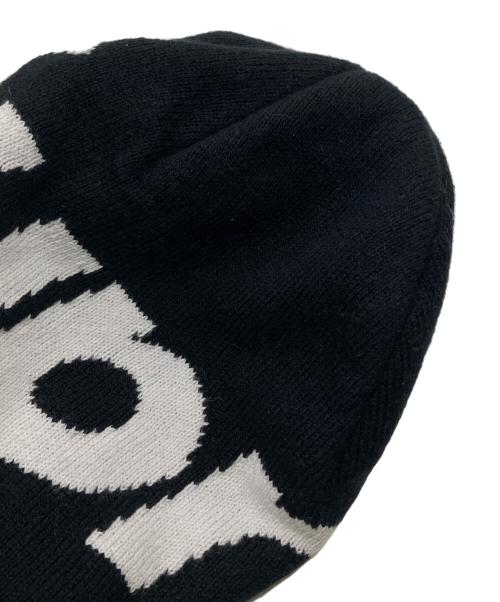 SUPREME（シュプリーム）Supreme (シュプリーム) Big Logo Beanie ブラックの古着・服飾アイテム