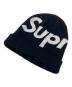 Supreme（シュプリーム）の古着「Big Logo Beanie」｜ブラック