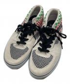 VANS×SUPREMEヴァンズ×シュプリーム）の古着「チェッカーフラッグスニーカー」｜アイボリー