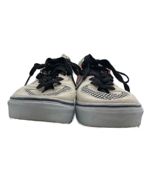 VANS（ヴァンズ）VANS (ヴァンズ) SUPREME (シュプリーム) チェッカーフラッグスニーカー アイボリー サイズ:US10の古着・服飾アイテム