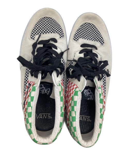 VANS（ヴァンズ）VANS (ヴァンズ) SUPREME (シュプリーム) チェッカーフラッグスニーカー アイボリー サイズ:US10の古着・服飾アイテム