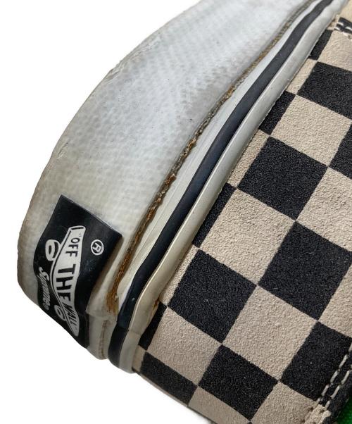 VANS（ヴァンズ）VANS (ヴァンズ) SUPREME (シュプリーム) チェッカーフラッグスニーカー アイボリー サイズ:US10の古着・服飾アイテム
