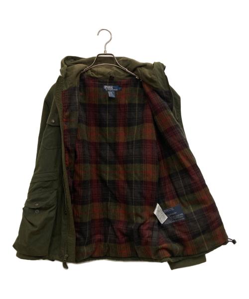 POLO RALPH LAUREN（ポロ・ラルフローレン）POLO RALPH LAUREN (ポロ・ラルフローレン) オイルドジャケット オリーブ サイズ:Ｌの古着・服飾アイテム