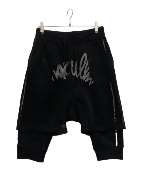 haculla（ハキュラ）Haculla (ハキュラ) ハーフパンツ ブラック サイズ:Sの古着・服飾アイテム
