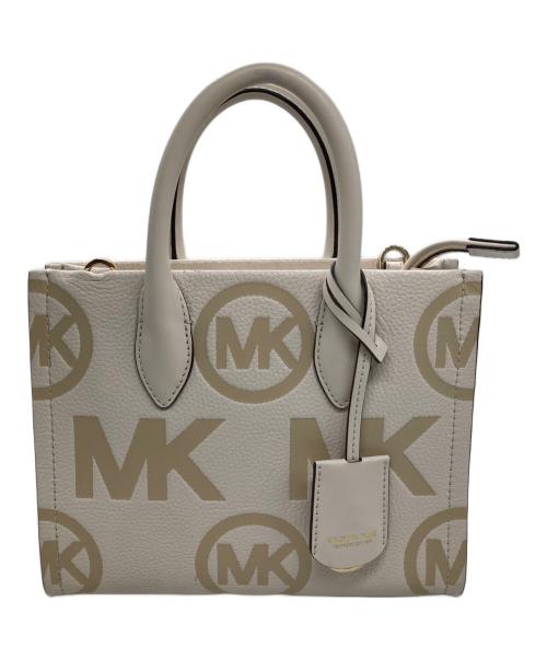 MICHAEL KORS（マイケルコース）MICHAEL KORS (マイケルコース) MIRELLAスモールクロスボディバッグ ベージュの古着・服飾アイテム