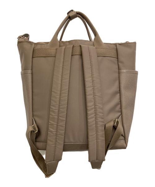 Breath TOPKAPI（ブレス トプカピ）Breath TOPKAPI (ブレス トプカピ) スコッチグレイン 8ポケット 2way リュック ベージュの古着・服飾アイテム