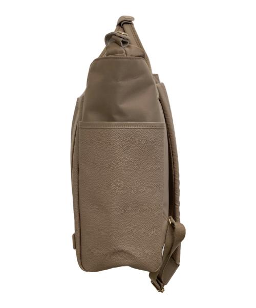 Breath TOPKAPI（ブレス トプカピ）Breath TOPKAPI (ブレス トプカピ) スコッチグレイン 8ポケット 2way リュック ベージュの古着・服飾アイテム