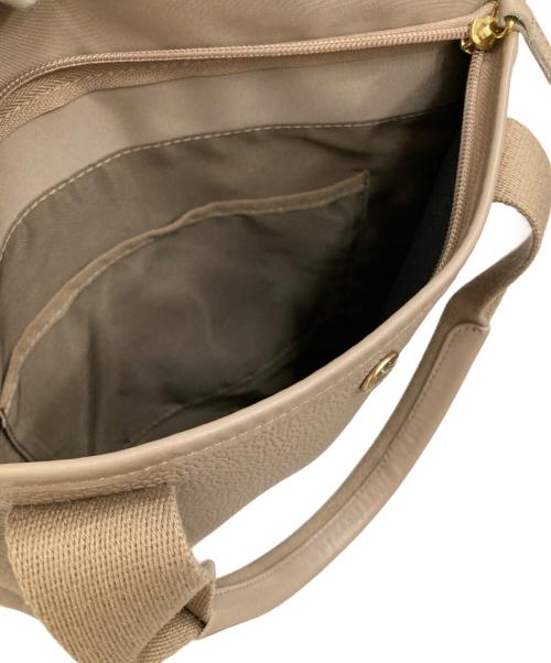 Breath TOPKAPI（ブレス トプカピ）Breath TOPKAPI (ブレス トプカピ) スコッチグレイン 8ポケット 2way リュック ベージュの古着・服飾アイテム