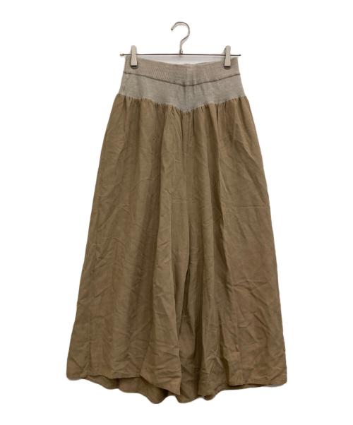 BEARDSLEY（ビアズリー）BEARDSLEY (ビアズリー) ロングスカート ブラウン サイズ:Fの古着・服飾アイテム
