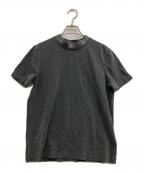 DIESELディーゼル）の古着「モックネックTシャツ」｜グレー