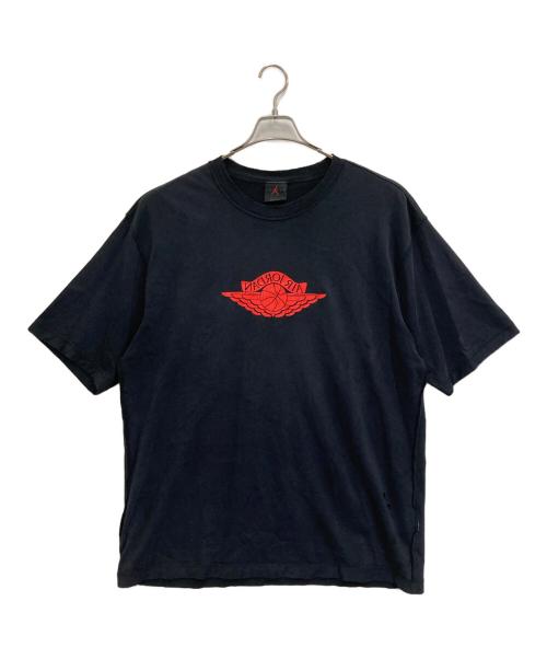 JORDAN（ジョーダン）JORDAN (ジョーダン) ダメージ加工プリントTシャツ ブラック サイズ:Ｌの古着・服飾アイテム