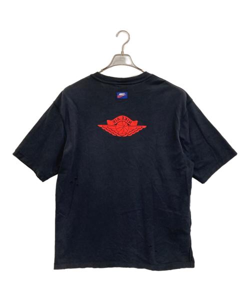 JORDAN（ジョーダン）JORDAN (ジョーダン) ダメージ加工プリントTシャツ ブラック サイズ:Ｌの古着・服飾アイテム