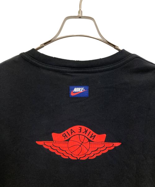 JORDAN（ジョーダン）JORDAN (ジョーダン) ダメージ加工プリントTシャツ ブラック サイズ:Ｌの古着・服飾アイテム