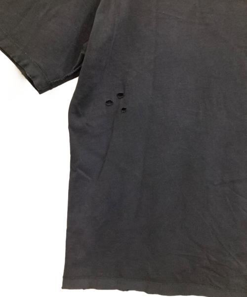 JORDAN（ジョーダン）JORDAN (ジョーダン) ダメージ加工プリントTシャツ ブラック サイズ:Ｌの古着・服飾アイテム