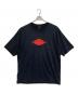 JORDAN（ジョーダン）の古着「ダメージ加工プリントTシャツ」｜ブラック