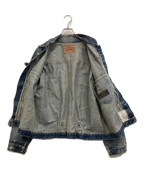SAPEur（サプール）SAPEur (サプール) チャイナボタンデニムジャケット インディゴ サイズ:Mの古着・服飾アイテム