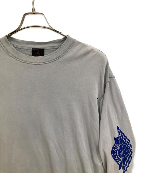 JORDAN（ジョーダン）JORDAN (ジョーダン) 長袖カットソー グレー サイズ:Mの古着・服飾アイテム