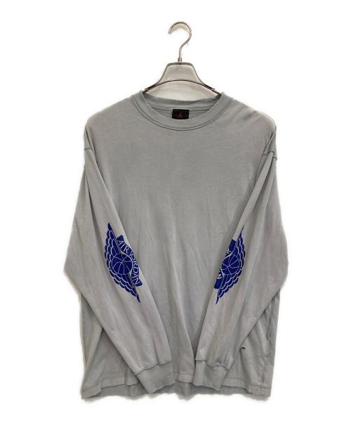 JORDAN（ジョーダン）JORDAN (ジョーダン) 長袖カットソー グレー サイズ:Mの古着・服飾アイテム