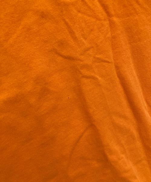 stussy（ステューシー）stussy (ステューシー) プリントTシャツ オレンジ サイズ:Mの古着・服飾アイテム