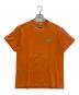stussy（ステューシー）の古着「プリントTシャツ」｜オレンジ