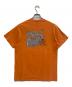 stussy (ステューシー) プリントTシャツ オレンジ サイズ:M：7000円