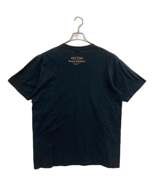 HARLEY-DAVIDSON（ハーレーダビッドソン）HARLEY-DAVIDSON (ハーレーダビッドソン) スカルプリントTシャツ ブラック サイズ:FREEの古着・服飾アイテム