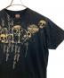 中古・古着 HARLEY-DAVIDSON (ハーレーダビッドソン) スカルプリントTシャツ ブラック サイズ:FREE：4000円
