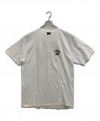 stussyステューシー）の古着「プリントTシャツ」｜ホワイト
