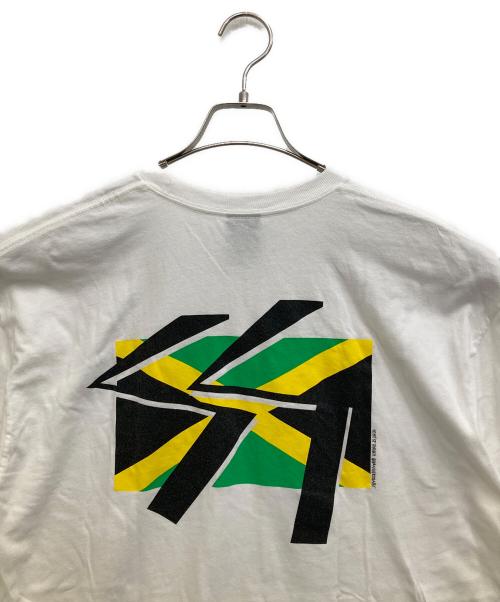 stussy（ステューシー）stussy (ステューシー) プリントTシャツ ホワイト サイズ:XLの古着・服飾アイテム