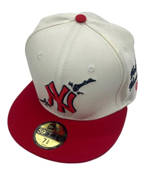 New Era（ニューエラ）New Era (ニューエラ) キャップ アイボリーの古着・服飾アイテム
