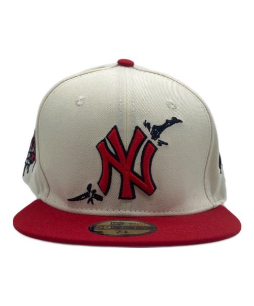 New Era（ニューエラ）New Era (ニューエラ) キャップ アイボリーの古着・服飾アイテム