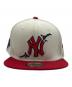 New Era (ニューエラ) キャップ アイボリー：4000円